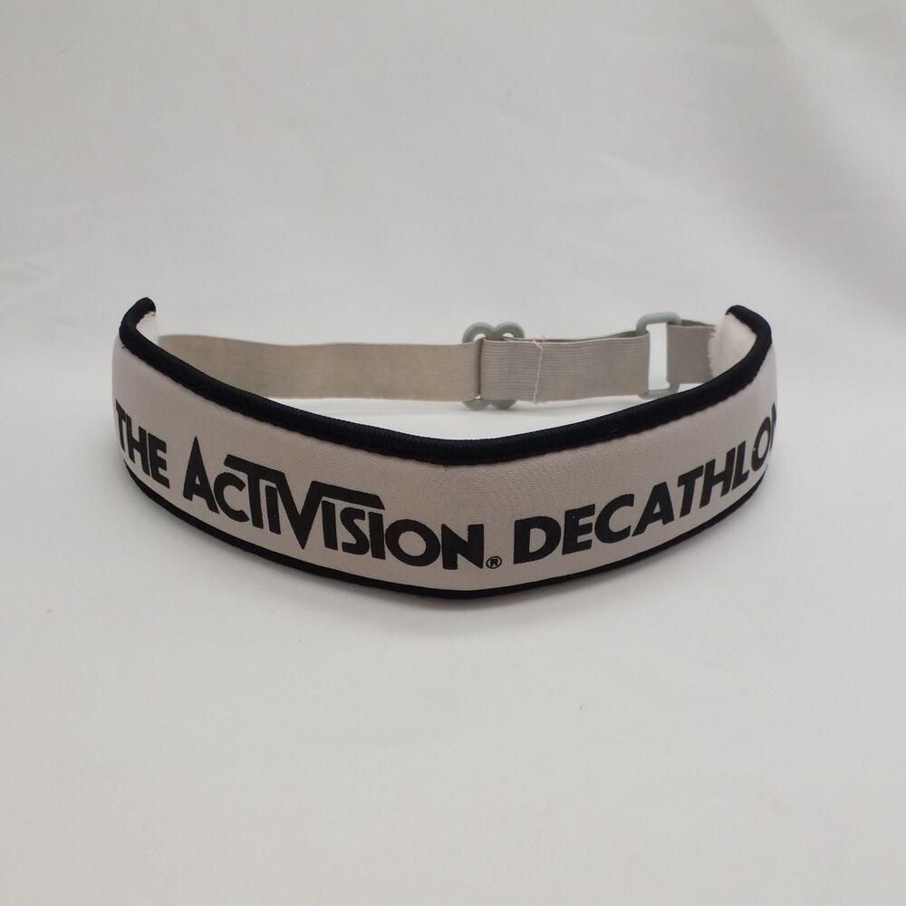 Vtg 1983 Activision Decathlon Headband Atari 2600 Promo Mail-In Trophy Cap Rare